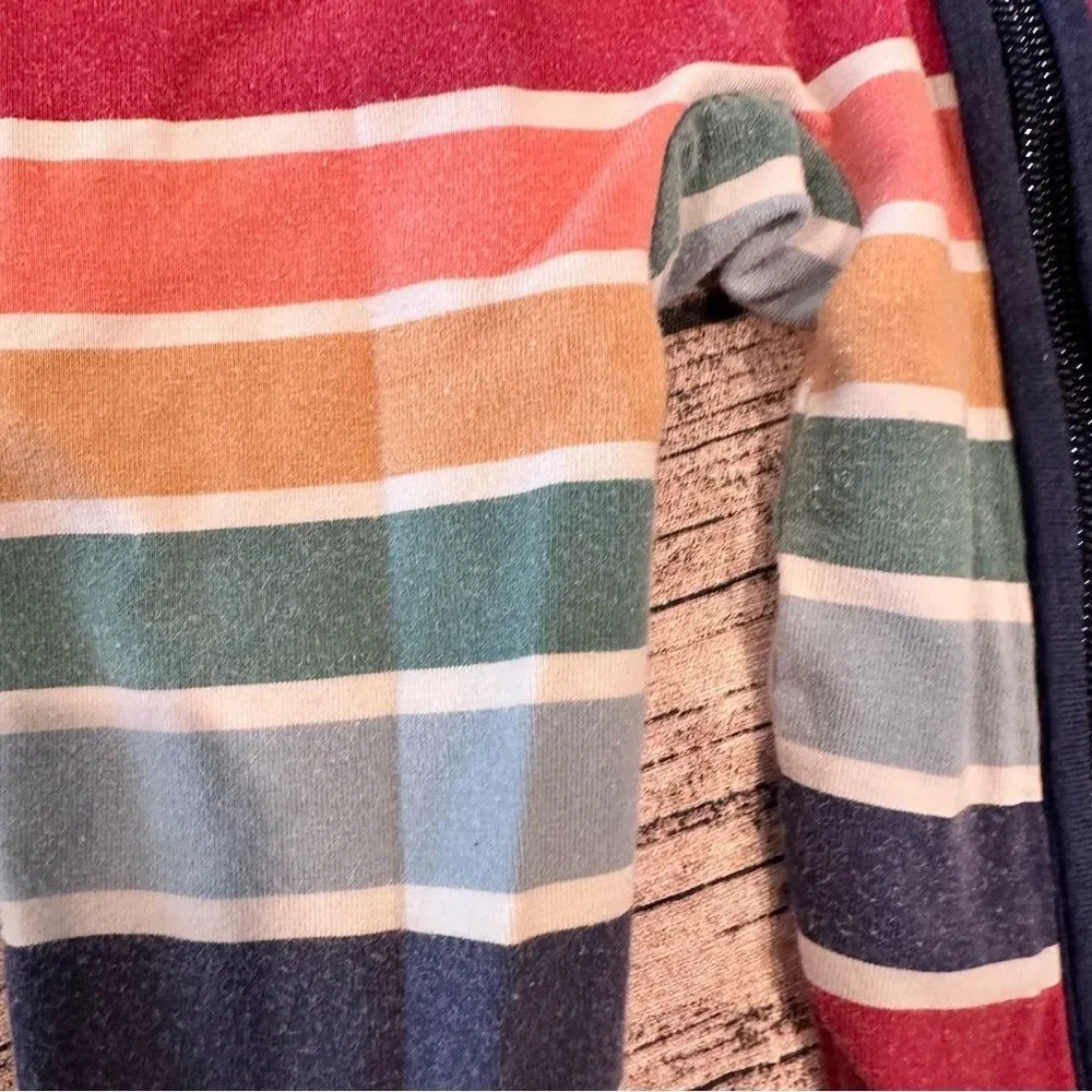 GAP Blue Star Wars Onesie & Rugged Butts Multicolor Striped Footie Size 6-12